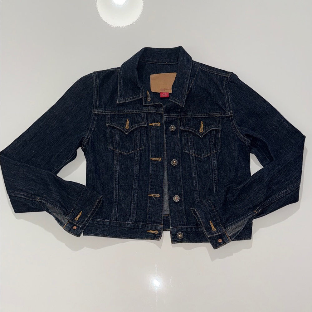 Guess Midnight Blue Denim Jacket Size S/P